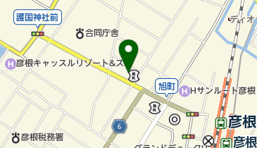 フリーステップ代ゼミサテライン彦根駅前教室の地図画像