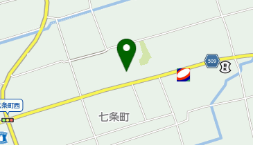 七条会館の地図画像