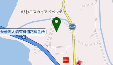 滋賀創寫舘の地図画像