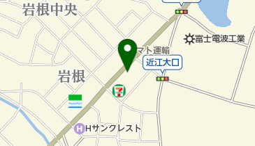 ベル湖南店の地図画像