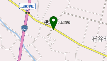 本間ガラス店の地図画像