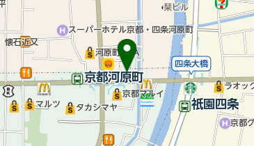 ケイ・ウノ京都店の地図画像