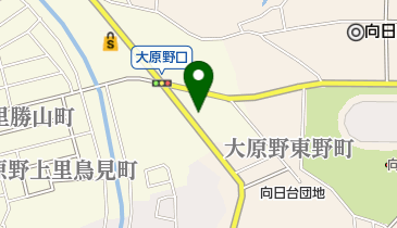 新天地大原野店の地図画像