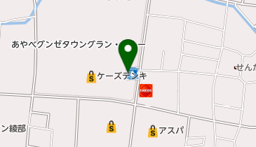 ふらんせ西町店の地図画像
