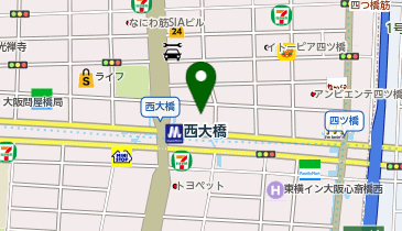 アウディ大阪中央の地図画像