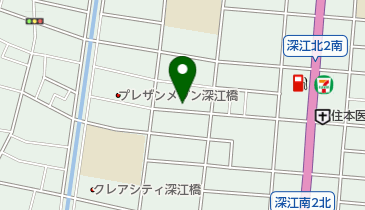 散髪中の屋の地図画像