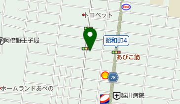 キンキ薬局の地図画像