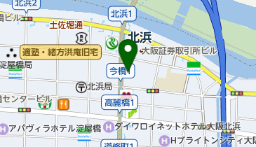 FLORIST・HIROKO北浜店の地図画像