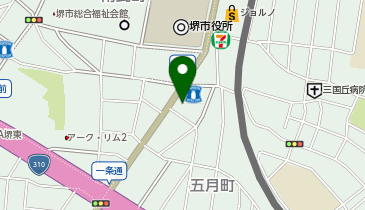 未来ケアカレッジ堺東校の地図画像