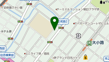 市羽整骨院 堺院の地図画像