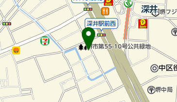 くっくどぅーん堺深井店の地図画像