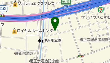 人丸ファーマシー住吉川の地図画像
