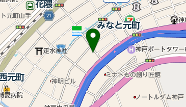 福屋 海岸店の地図画像