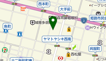 瓢亭の地図画像