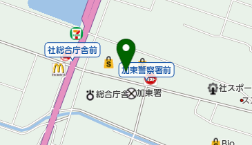 ホームドライ社店の地図画像