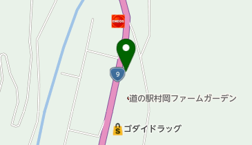 香美町村岡観光協会の地図画像