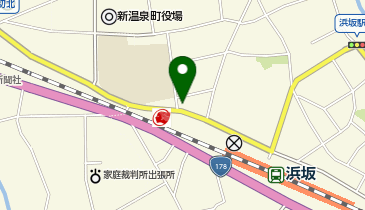 浜坂家具センターの地図画像