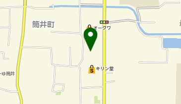 クリーニングルビー 筒井店の地図画像