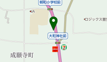 南自動車株式会社の地図画像
