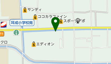 アプリコットの地図画像