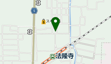 進学ゼミナール法隆寺校の地図画像