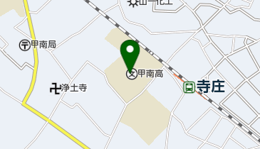 滋賀県立甲南高等養護学校 職員室の地図画像