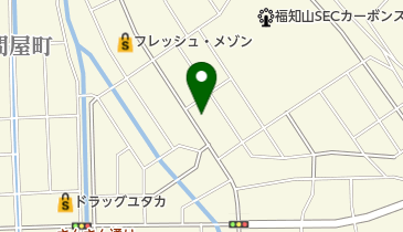 メガネのマキノ本店の地図画像