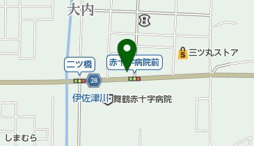 ファルコはやぶさ薬局舞鶴日赤前店の地図画像