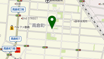 高倉福祉会館の地図画像