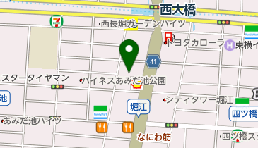 サンディーの地図画像