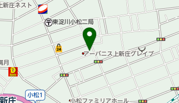 たに鍼灸整骨院の地図画像