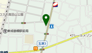 太陽自動車整備工場の地図画像