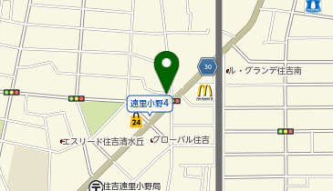 ペットオアシスキングル住吉店の地図画像