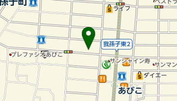 フレッシュメガネの地図画像