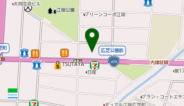 ASAS江坂店の地図画像