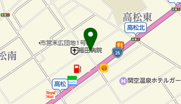 宇賀自動車工業の地図画像