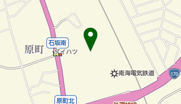 南海電気鉄道株式会社 千代田工場の地図画像