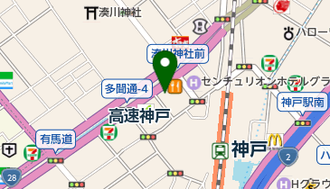 的場商事株式会社神戸支店の地図画像