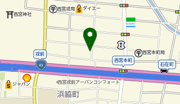 かもめ英会話教室の地図画像