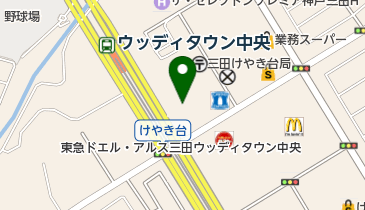 グラスフィッターササダの地図画像