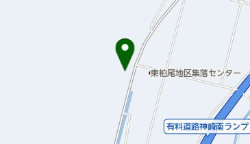 かみかわ桜の山桜華園の地図画像