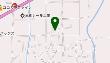 坂下理容の地図画像
