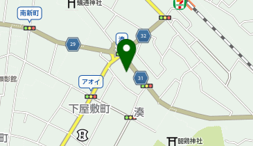 岡本酒店の地図画像