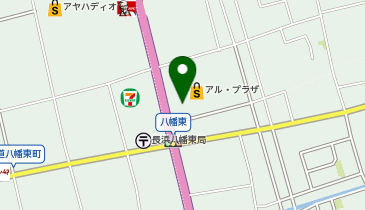 Feelaアルプラザ長浜店の地図画像