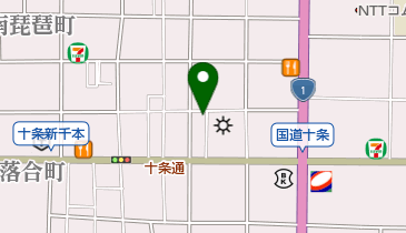 ジョーンズチューンナップファクトリーの地図画像