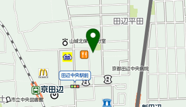 中川ミュージックスクール田辺教室の地図画像