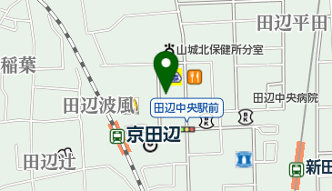 むらかみ整骨院京田辺の地図画像