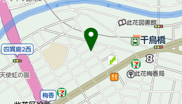 まいにち整骨院の地図画像