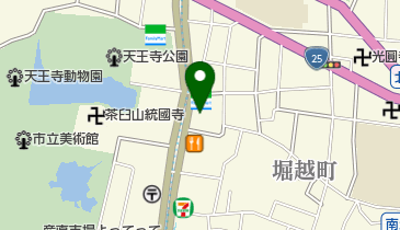 あもや南春日四天王寺店の地図画像