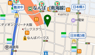 中古ラケットワールドの地図画像